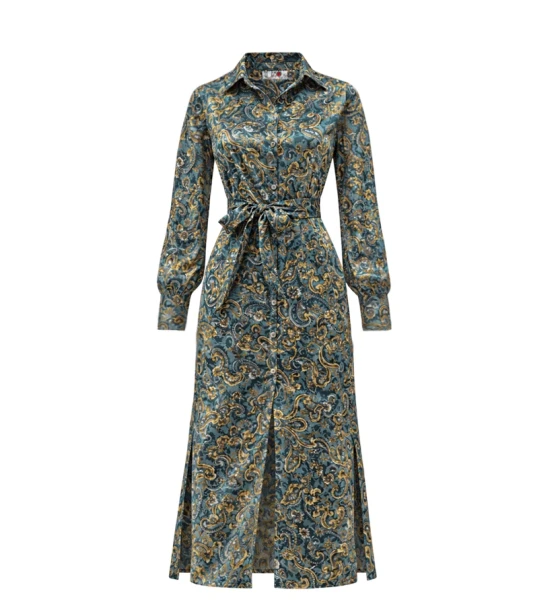 Elegant Belted Dress