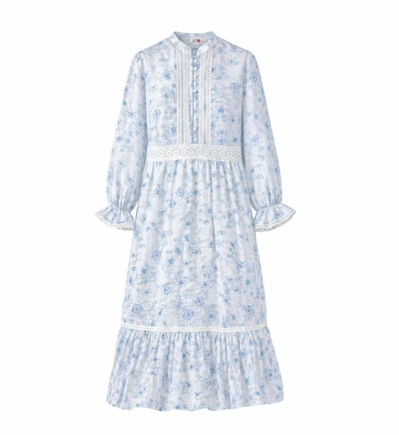 Lace Detail Feminine Dress